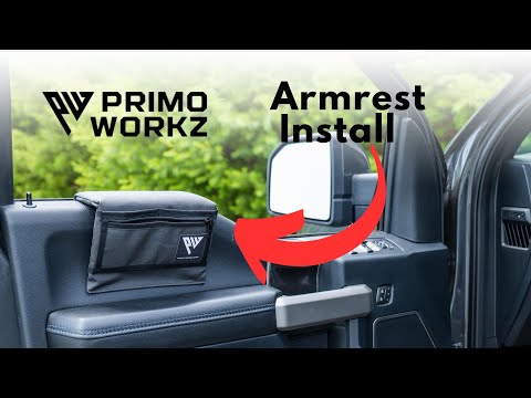 Armrest - Black Ripstop